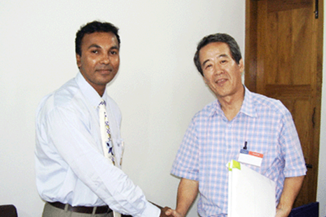 Foreign Deligates Visit