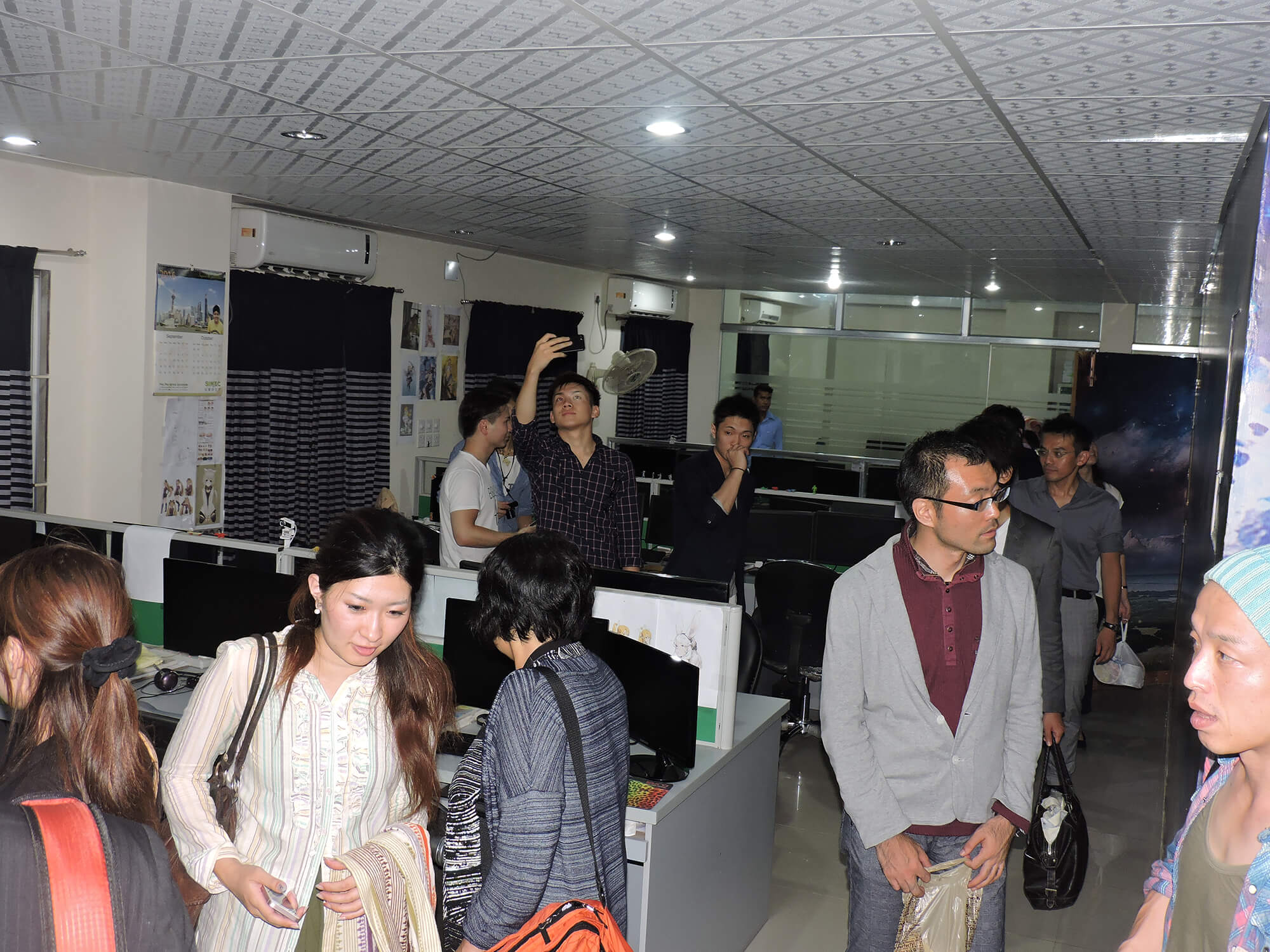 Foreign Deligates Visit