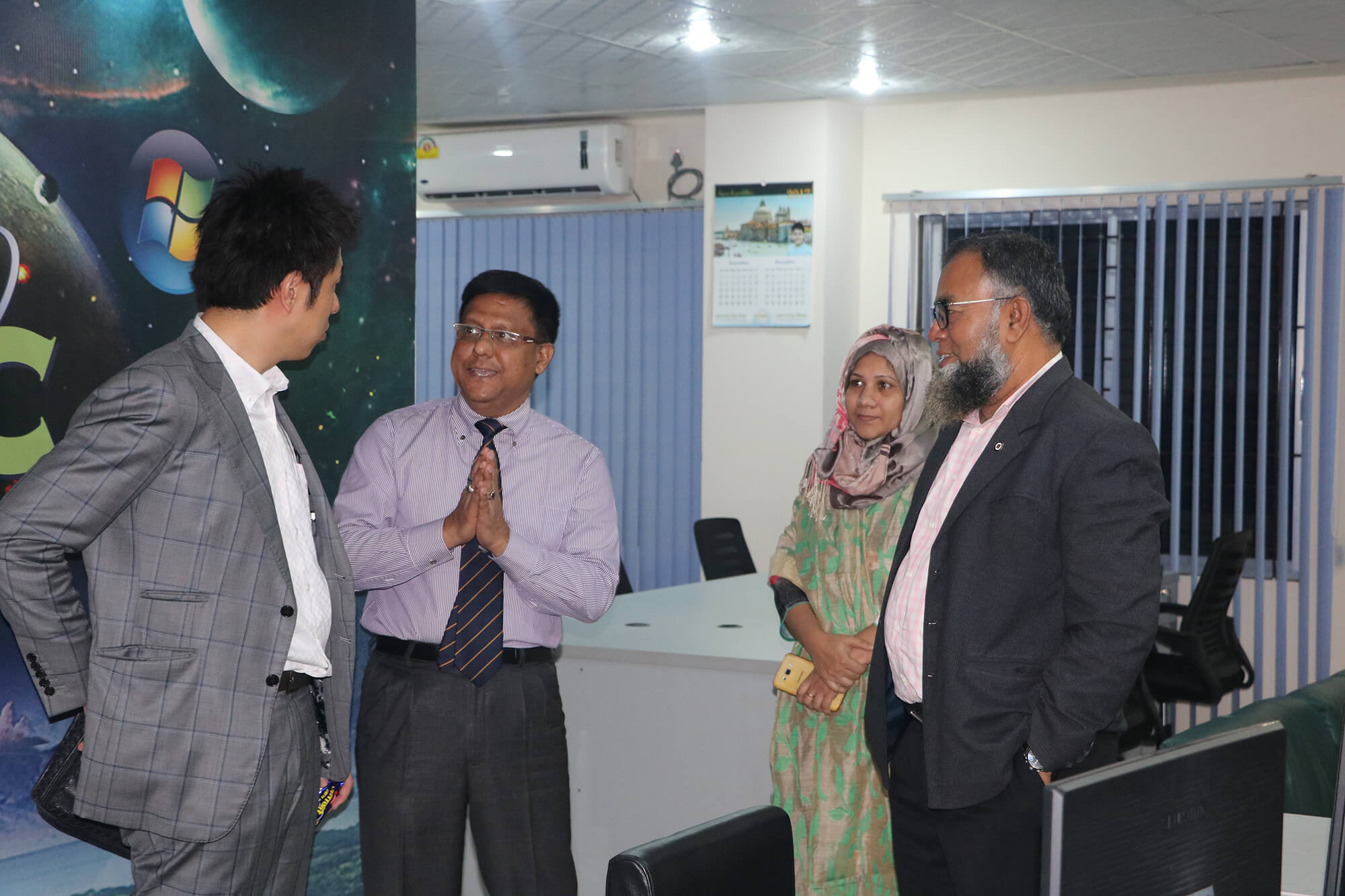 Foreign Deligates Visit