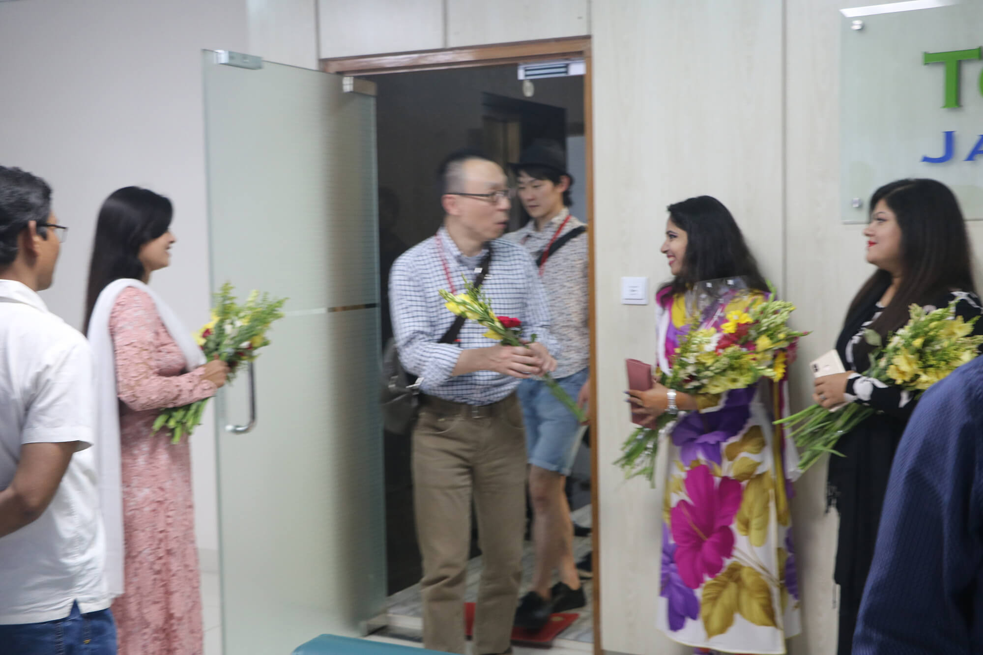 Foreign Deligates Visit