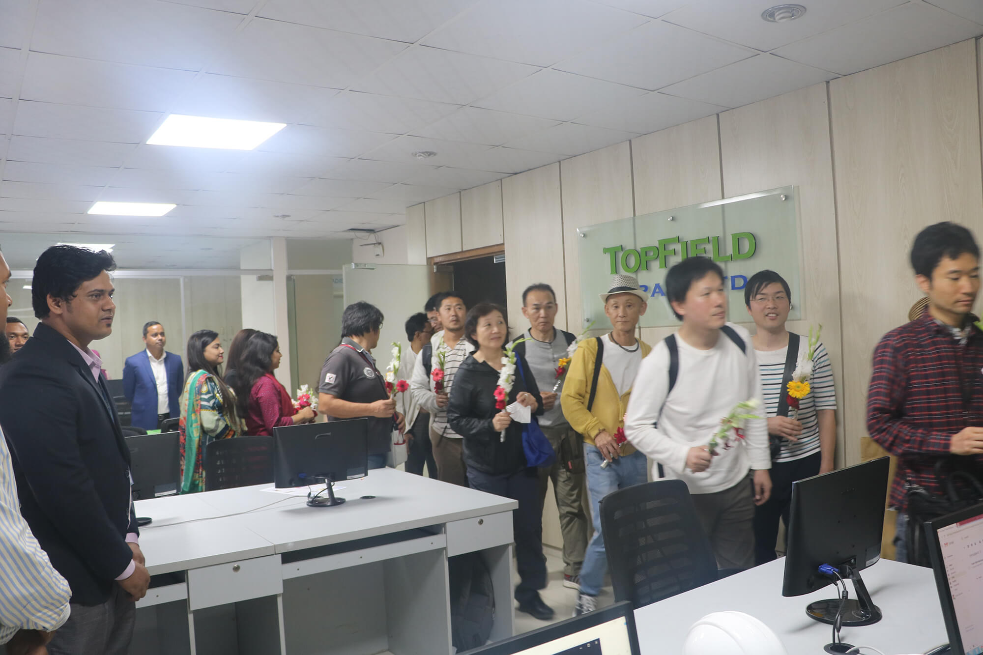 Foreign Deligates Visit