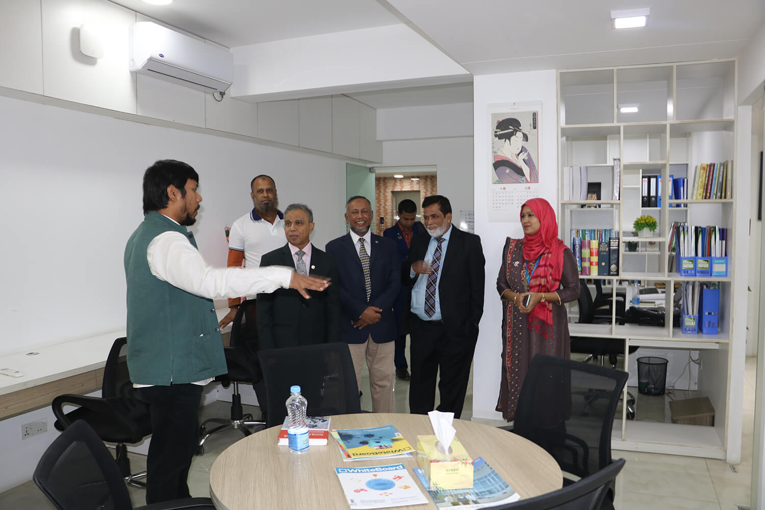 Foreign Deligates Visit