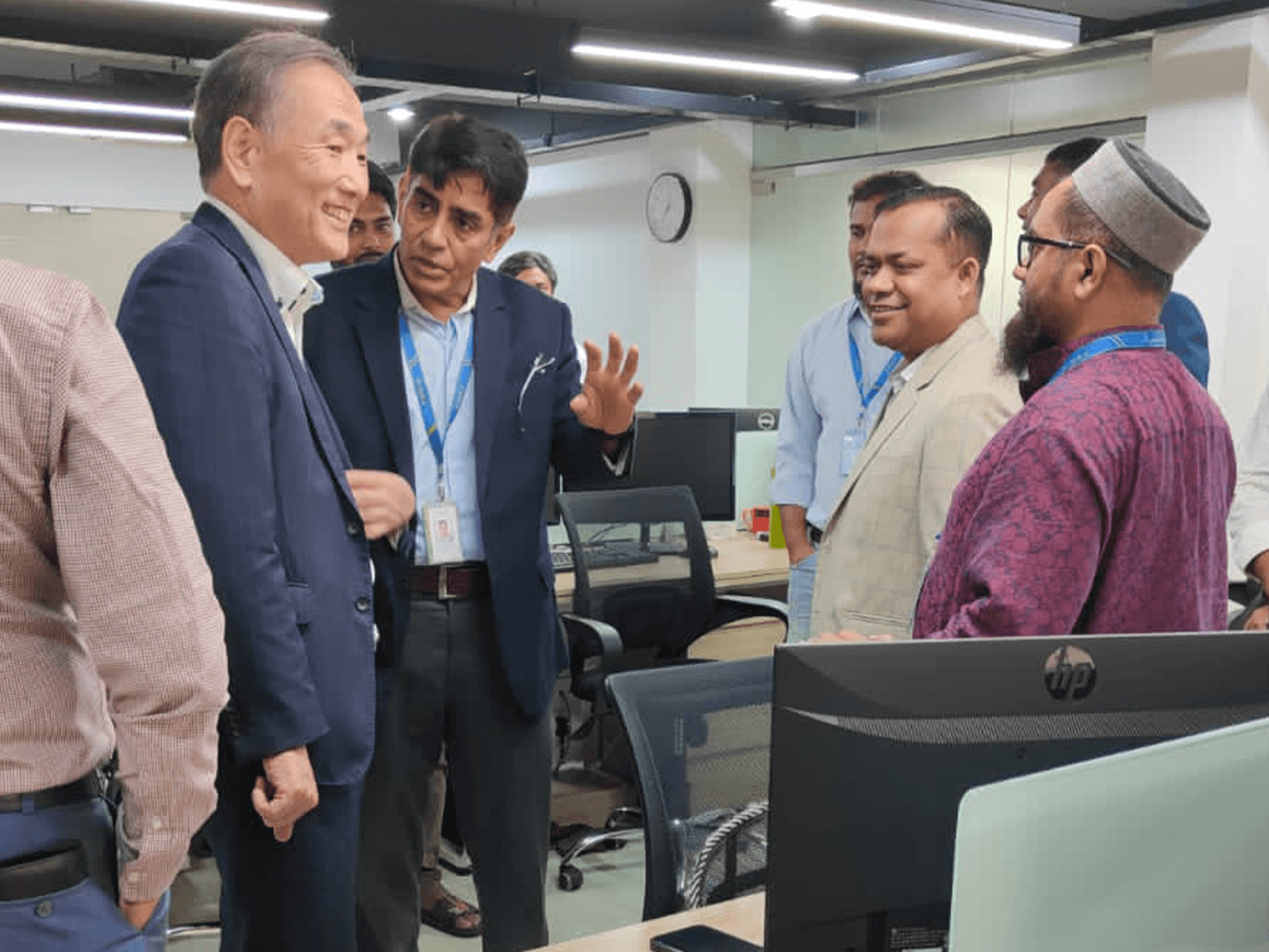 Foreign Deligates Visit