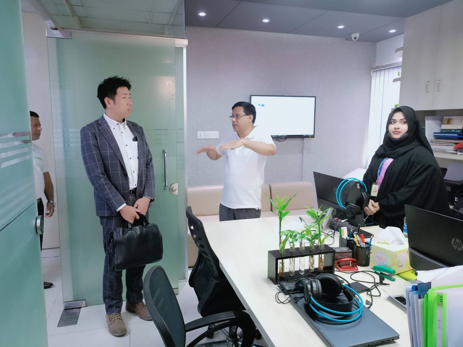 Foreign Deligates Visit